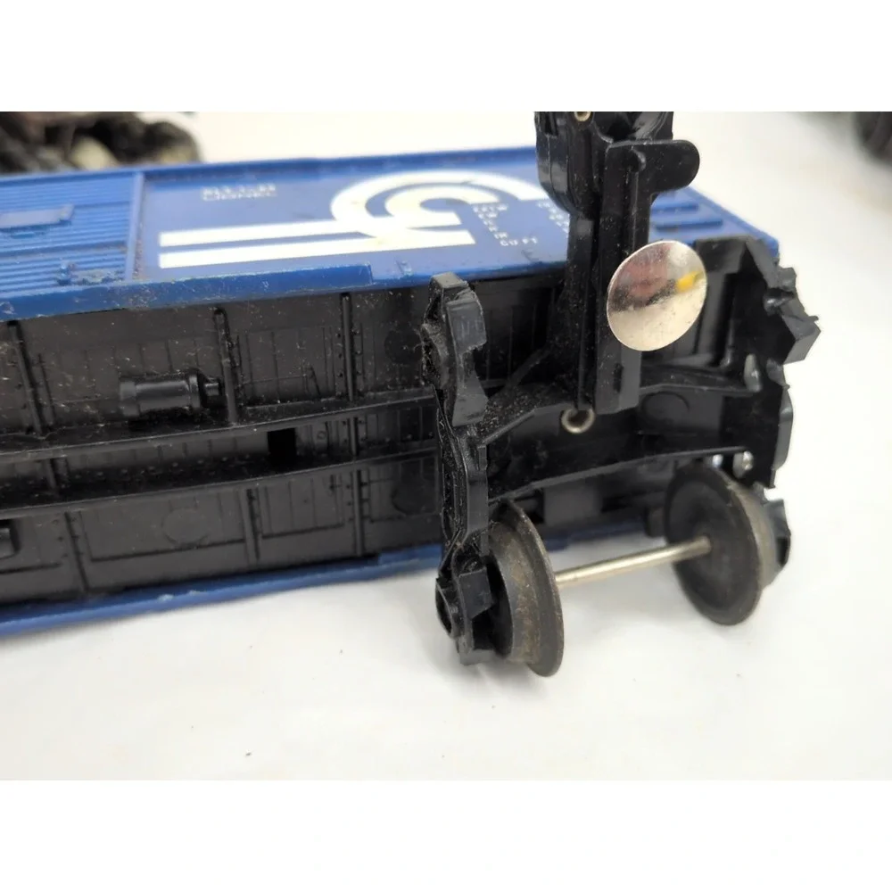 LIONEL O GAUGE No. 242  2-4-2 LOCOMOTIVE & Mixed Loot Sunoco Penn 477618